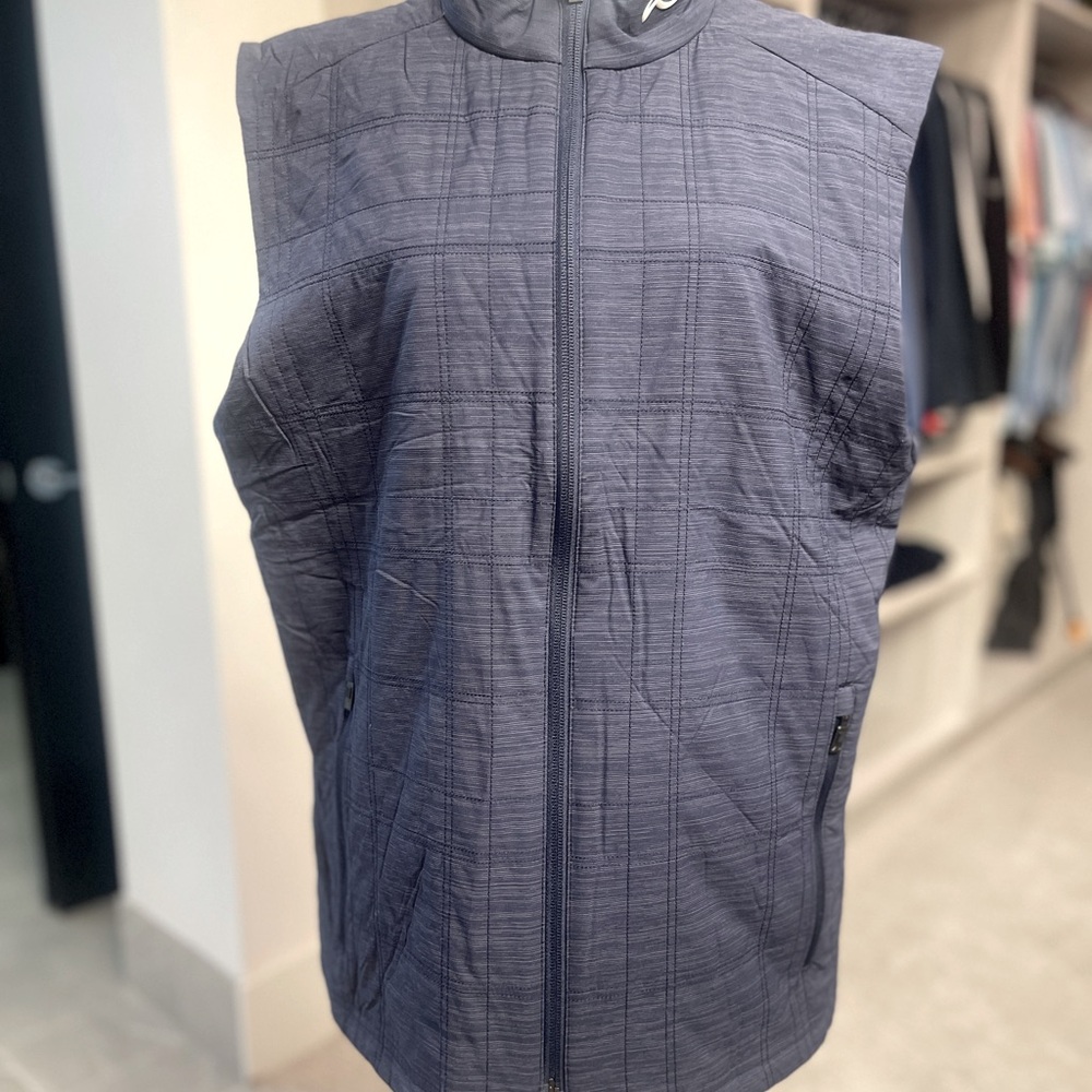 KJUS NWOT Men's Rowan insulated Vest Navy BlueSIZE 54/XL.  This is a dark navy